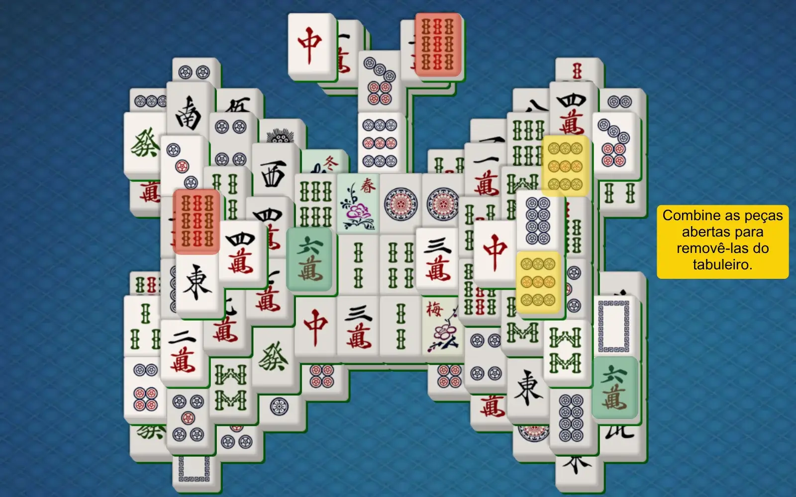 objetivo do mahjong